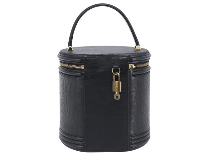 LOUIS VUITTON Epi Cannes Handtasche Schwarz M48032 LV Auth 205312V - Ansicht 2