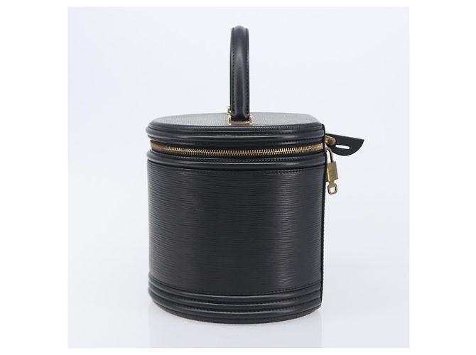 LOUIS VUITTON Epi Cannes Handtasche Schwarz M48032 LV Auth 205312V - Ansicht 3