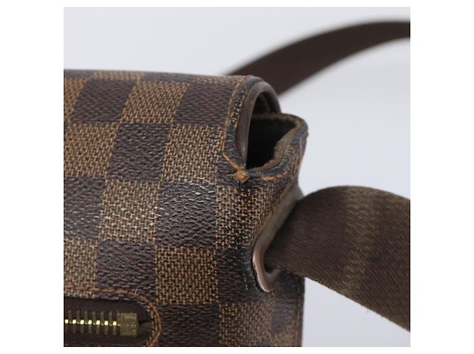 LOUIS VUITTON Damier Ebene Brooklyn MM Shoulder Bag N51211 LV Auth bs37517 - vista 10