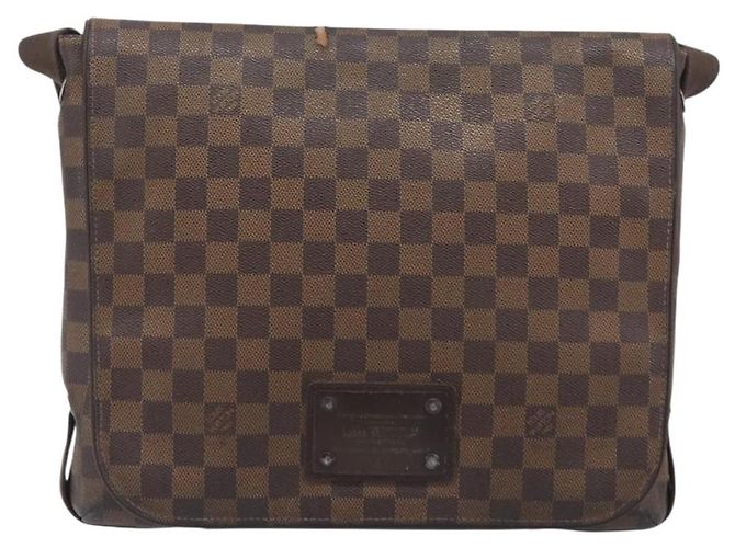 LOUIS VUITTON Damier Ebene Brooklyn MM Shoulder Bag N51211 LV Auth bs37517 - vista 13