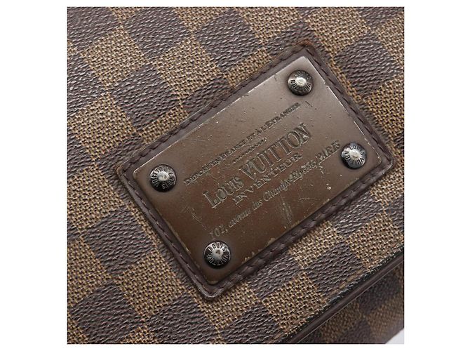 LOUIS VUITTON Damier Ebene Brooklyn MM Shoulder Bag N51211 LV Auth bs37517 - vista 21