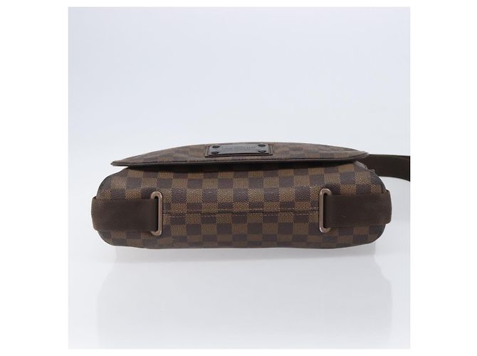 LOUIS VUITTON Damier Ebene Brooklyn MM Shoulder Bag N51211 LV Auth bs37517 - vista 5