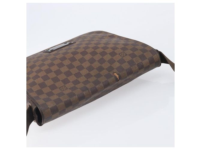 LOUIS VUITTON Damier Ebene Brooklyn MM Shoulder Bag N51211 LV Auth bs37517 - vista 6