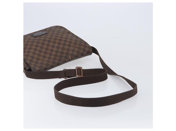 LOUIS VUITTON Damier Ebene Brooklyn MM Shoulder Bag N51211 LV Auth bs37517 - vista 8