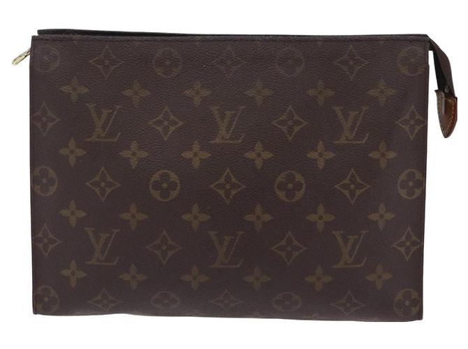 LOUIS VUITTON Monogram Poche Toilette 26 Pouch M47542 LV Auth 205361 Monogramma - vista 13