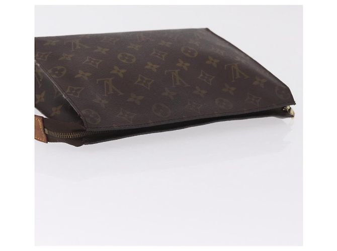 LOUIS VUITTON Monogram Poche Toilette 26 Pouch M47542 LV Auth 205361 Monogramma - vista 7