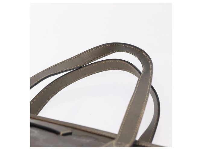 Borsa a mano GUCCI GG Implementation PVC Champagne Gold Silver 211138 Auth ka6518A Argento D'oro - vista 15