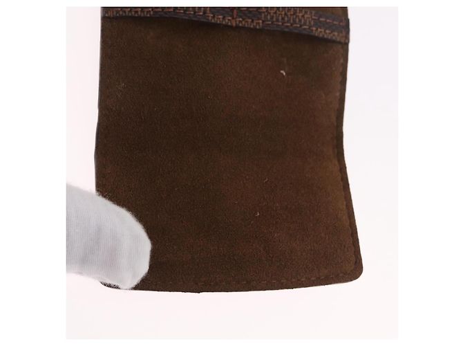LOUIS VUITTON Gemelli Cadena Eclair Cuffs Ag925 M64601 Auth 206939 D'oro Damier ebene - vista 11