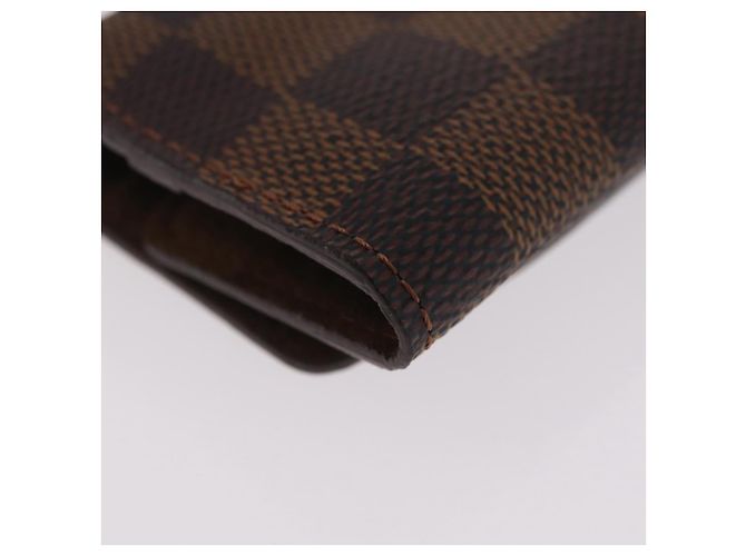 LOUIS VUITTON Gemelli Cadena Eclair Cuffs Ag925 M64601 Auth 206939 D'oro Damier ebene - vista 15