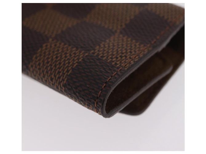 LOUIS VUITTON Gemelli Cadena Eclair Cuffs Ag925 M64601 Auth 206939 D'oro Damier ebene - vista 16