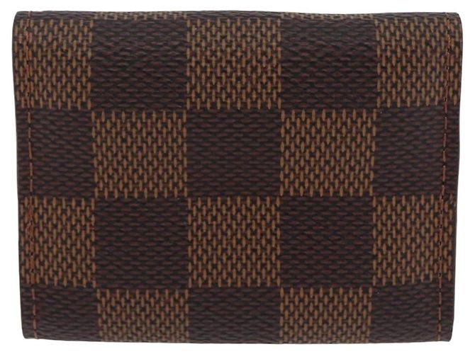 LOUIS VUITTON Gemelli Cadena Eclair Cuffs Ag925 M64601 Auth 206939 D'oro Damier ebene - vista 2