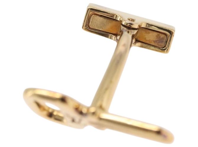 LOUIS VUITTON Gemelli Cadena Eclair Cuffs Ag925 M64601 Auth 206939 D'oro Damier ebene - vista 21
