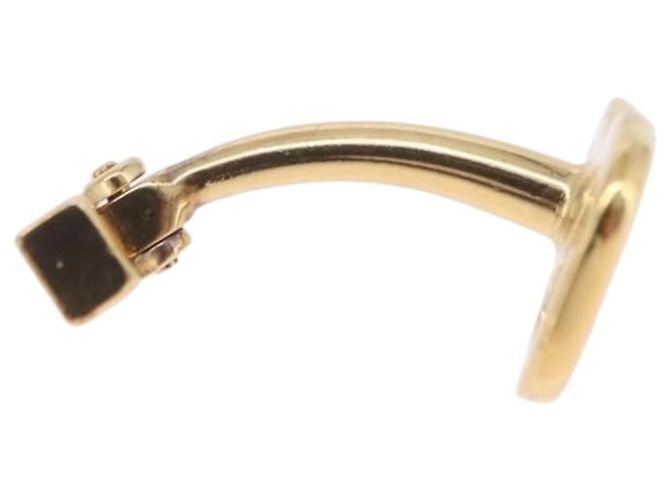 LOUIS VUITTON Gemelli Cadena Eclair Cuffs Ag925 M64601 Auth 206939 D'oro Damier ebene - vista 23