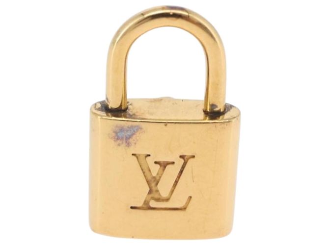 LOUIS VUITTON Gemelli Cadena Eclair Cuffs Ag925 M64601 Auth 206939 D'oro Damier ebene - vista 24