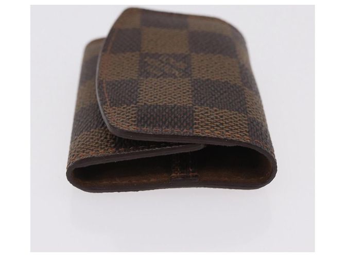LOUIS VUITTON Gemelli Cadena Eclair Cuffs Ag925 M64601 Auth 206939 D'oro Damier ebene - vista 3