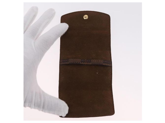 LOUIS VUITTON Gemelli Cadena Eclair Cuffs Ag925 M64601 Auth 206939 D'oro Damier ebene - vista 8