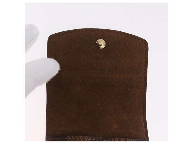 LOUIS VUITTON Gemelli Cadena Eclair Cuffs Ag925 M64601 Auth 206939 D'oro Damier ebene - vista 9