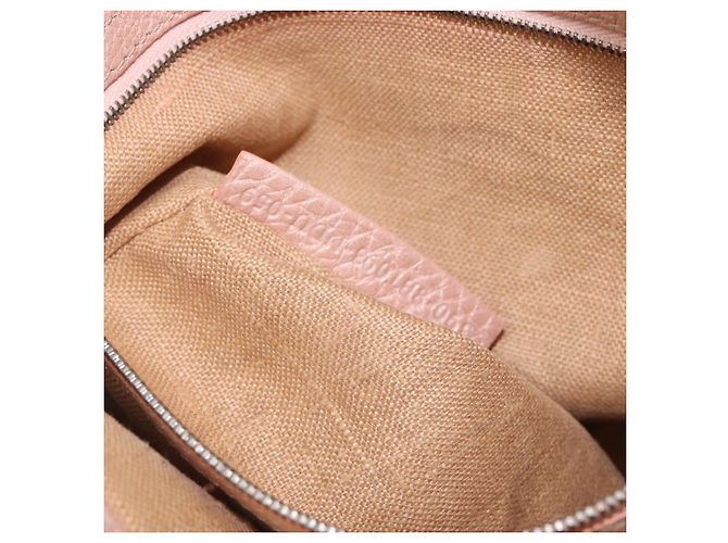 Borsa a tracolla FENDI Celeria in pelle rosa argento 8BT093 Auth BA16104 - vista 12