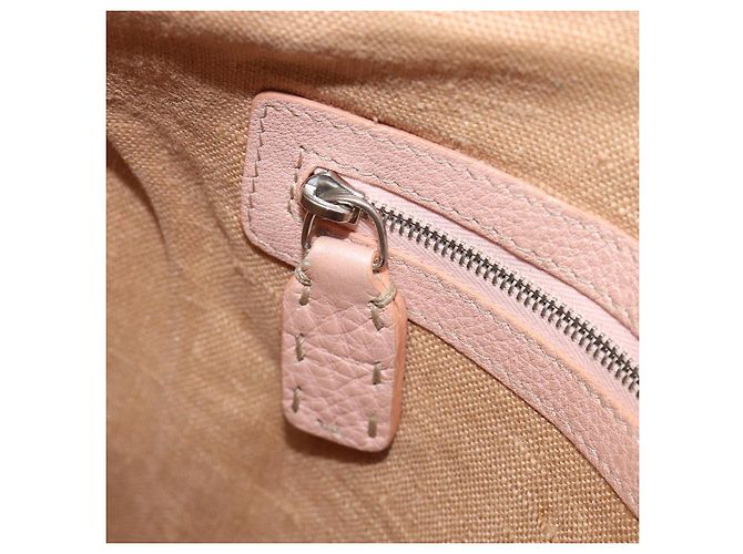 Borsa a tracolla FENDI Celeria in pelle rosa argento 8BT093 Auth BA16104 - vista 24