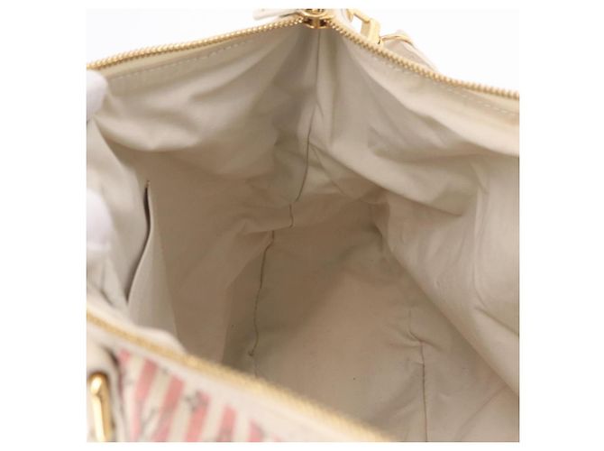 Borsa LOUIS VUITTON Mini Lin Marina GM Croisette 2way Rosa M95493 LV Auth 167757A - vista 25