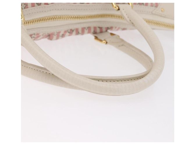 Borsa LOUIS VUITTON Mini Lin Marina GM Croisette 2way Rosa M95493 LV Auth 167757A - vista 7