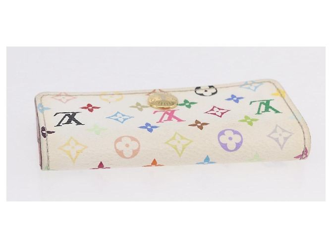 LOUIS VUITTON Monogram Multicolor Multicles 4 Key Case White M93731 Auth 206934 Bianco - vista 5