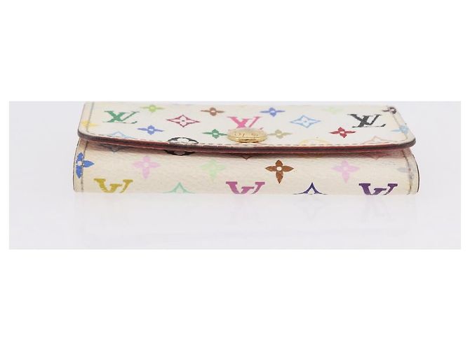 LOUIS VUITTON Monogram Multicolor Multicles 4 Key Case White M93731 Auth 206934 Bianco - vista 6