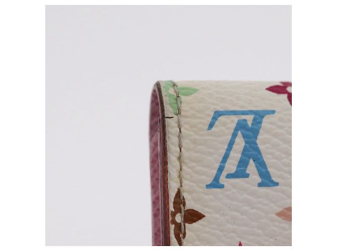 LOUIS VUITTON Monogram Multicolor Multicles 4 Key Case White M93731 Auth 206934 Bianco - vista 7