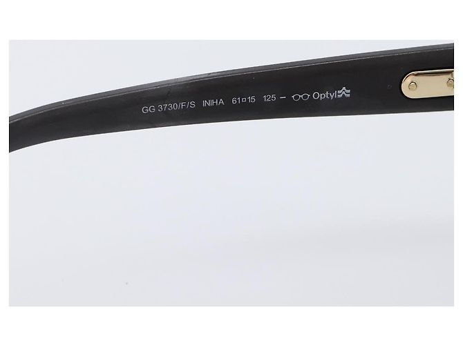 Gafas de sol GUCCI plástico Brown Auth 205498M Castaño - vista 11