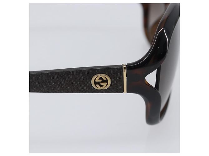 Gafas de sol GUCCI plástico Brown Auth 205498M Castaño - vista 14