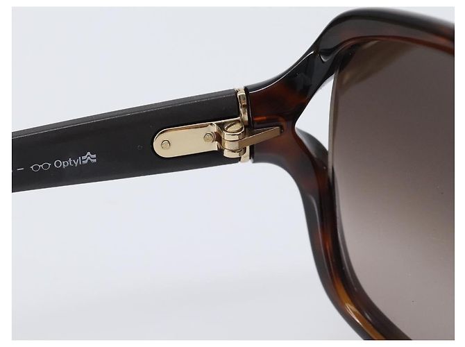 Gafas de sol GUCCI plástico Brown Auth 205498M Castaño - vista 16