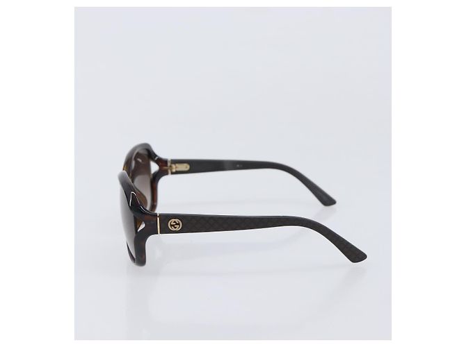 Gafas de sol GUCCI plástico Brown Auth 205498M Castaño - vista 3