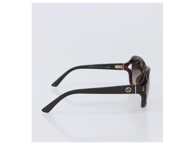 Gafas de sol GUCCI plástico Brown Auth 205498M Castaño - vista 4