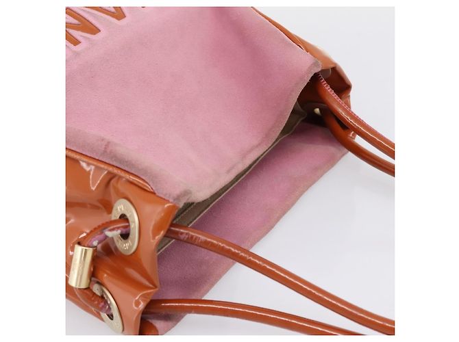 CHANEL Camelia Tote Bag Wildleder Rosa Goldfarbene CC Auth 206630 Pink - Ansicht 6