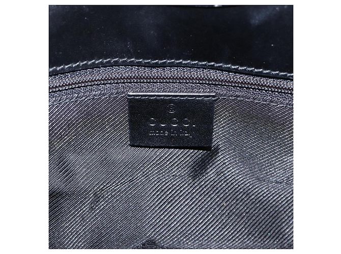 Borsa a Mano GUCCI GG Canvas Jackie Nero Argento 01719 Auth am12714M - vista 18