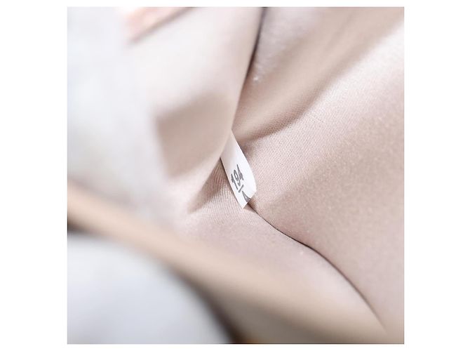 Pouch Miu Miu Matelassé in pelle Beige Gold Auth 205354V D'oro - vista 12