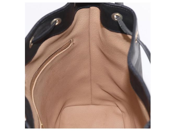 Borsa a tracolla Christian Dior Trotter PVC Nero Tono Oro Auth BA16105 - vista 20