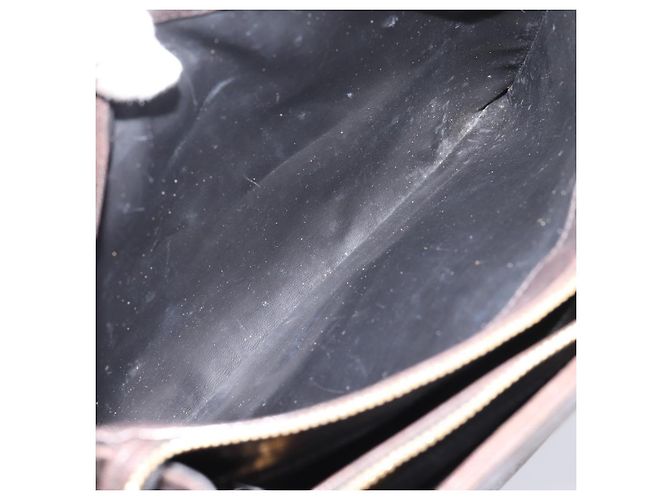 Borsa Tote a Catena CHANEL Pelle Nera Oro CC Auth BA16063 Nero D'oro - vista 25