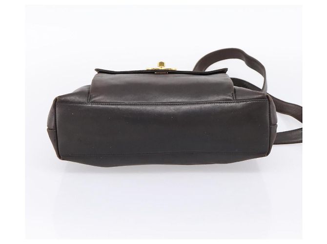 Borsa Tote a Catena CHANEL Pelle Nera Oro CC Auth BA16063 Nero D'oro - vista 5