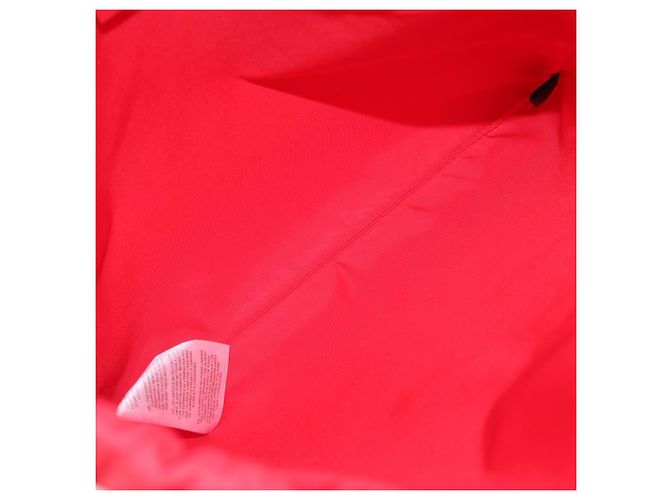 Zaino GUCCI GG Supreme Yuko Higuchi PVC Beige Red 550775 Auth 206696SAM Rosso - vista 11