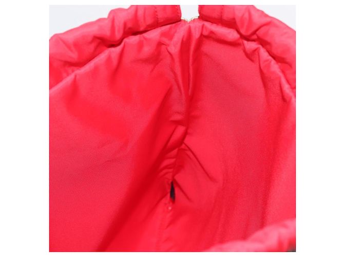 Zaino GUCCI GG Supreme Yuko Higuchi PVC Beige Red 550775 Auth 206696SAM Rosso - vista 22