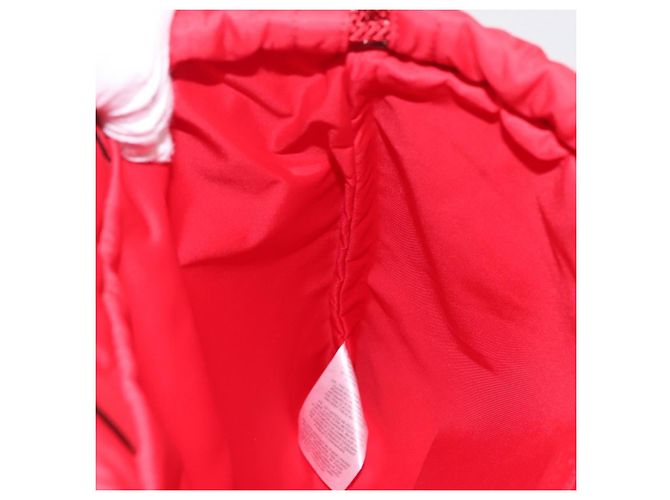 Zaino GUCCI GG Supreme Yuko Higuchi PVC Beige Red 550775 Auth 206696SAM Rosso - vista 23