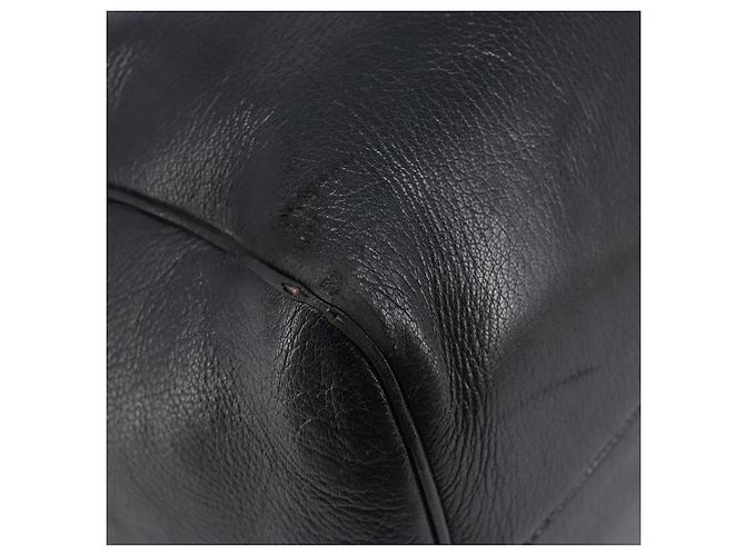 Borsa Boston BOTTEGA VENETA in pelle nera autentica bs37321 - vista 15