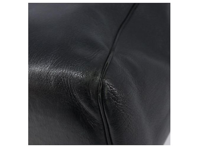 Borsa Boston BOTTEGA VENETA in pelle nera autentica bs37321 - vista 16