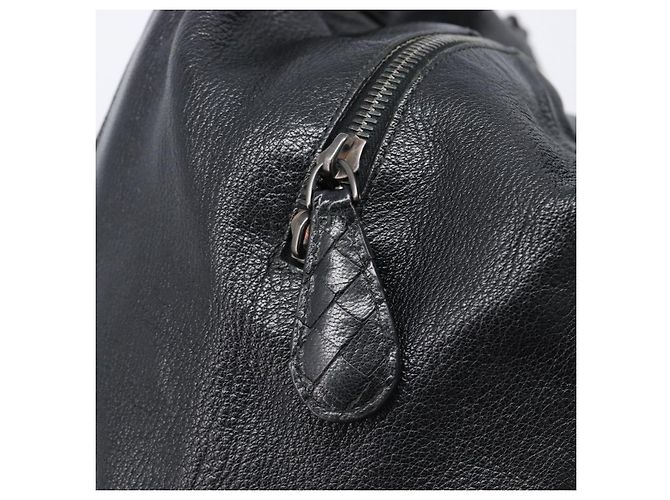 Borsa Boston BOTTEGA VENETA in pelle nera autentica bs37321 - vista 18