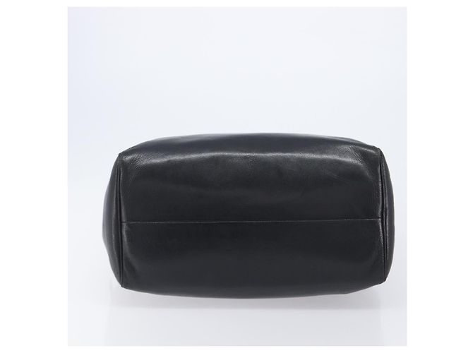 Borsa Boston BOTTEGA VENETA in pelle nera autentica bs37321 - vista 5