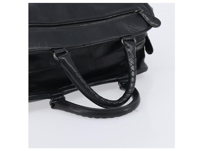 Borsa Boston BOTTEGA VENETA in pelle nera autentica bs37321 - vista 7