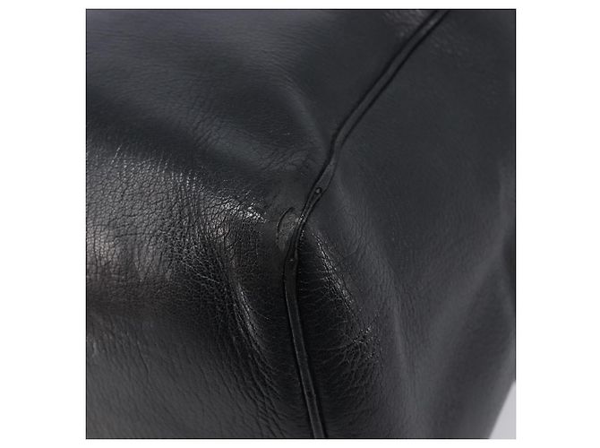 Borsa Boston BOTTEGA VENETA in pelle nera autentica bs37321 - vista 8