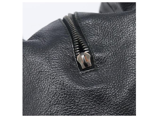 Borsa Boston BOTTEGA VENETA in pelle nera autentica bs37321 - vista 9