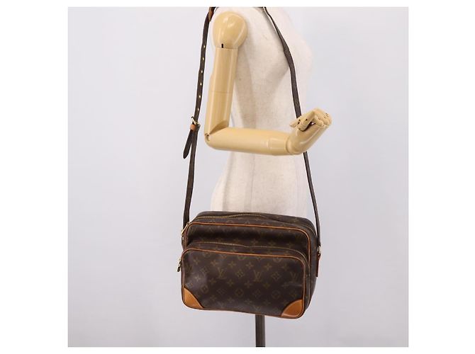 LOUIS VUITTON Monogram Nile Shoulder Bag M45244 LV Auth 205047V Monograma - vista 26